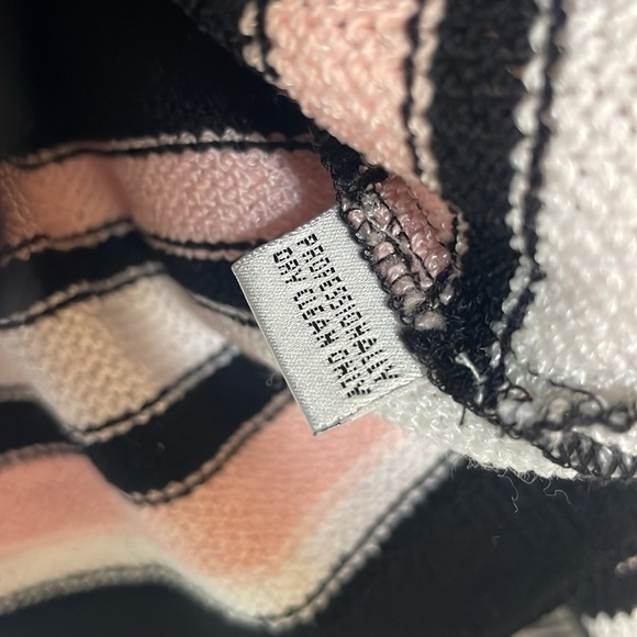 St. John Sport by Marie Gray Cardigan- Pink Black and White Size P - Picture 4 of 9